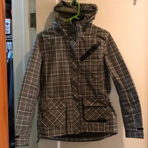 Helly Hansen Plaid Rain Coat